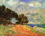 Claude Monet Menton seen from Cape Martin china oil painting artist